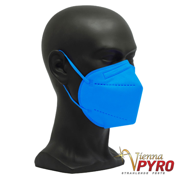 CE zertifizierte Atemschutzmaske FFP2 Blau