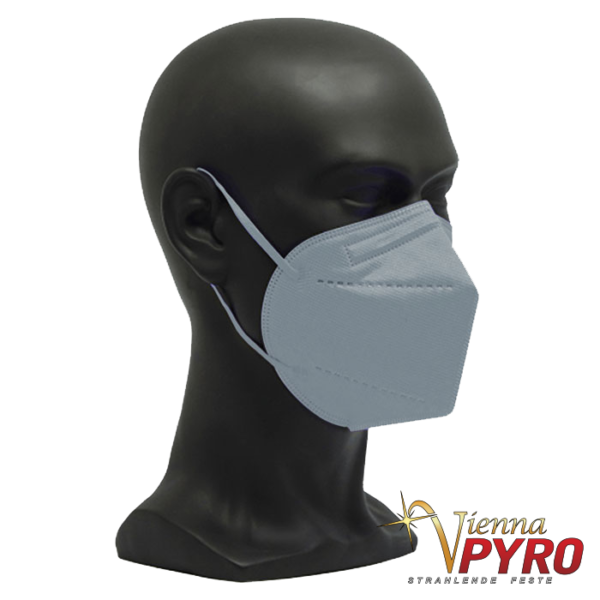 CE zertifizierte Atemschutzmaske FFP2 Grau