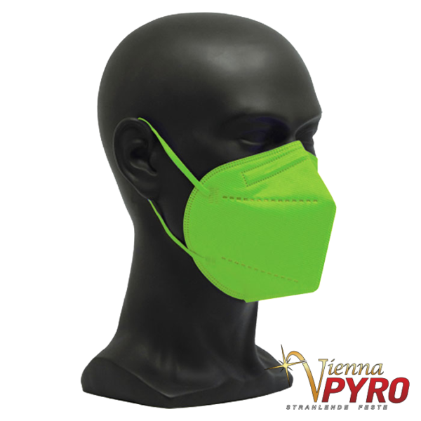 CE zertifizierte Atemschutzmaske FFP2 Grün