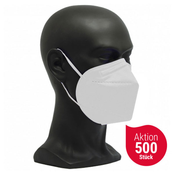 ffp2 maske weiss 500 Stück Aktion